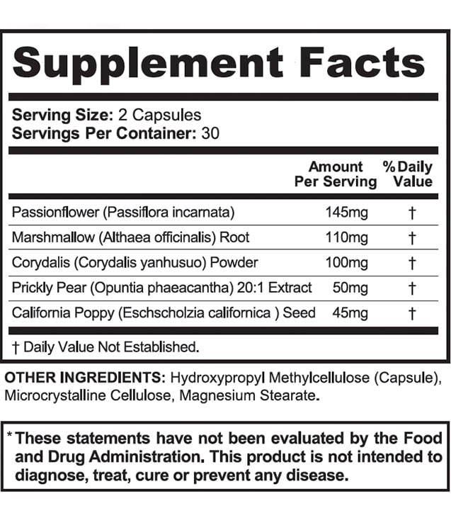 NervEase Ingredients 